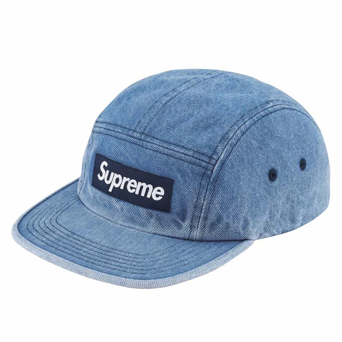 シュプリーム Washed Chino Twill Camp Cap キャップ チノツイル