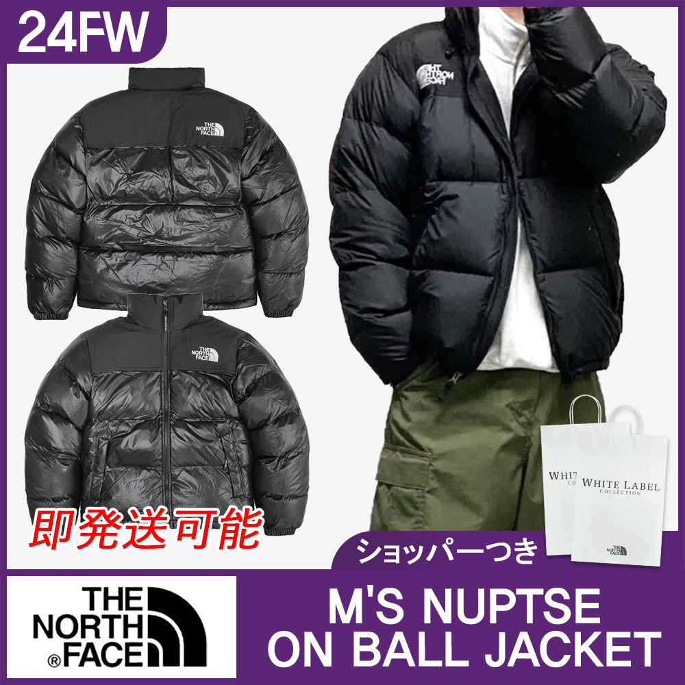 ☆ザノースフェイス☆M'S NUPTSE DOWN ON BALL JACKET BLACK